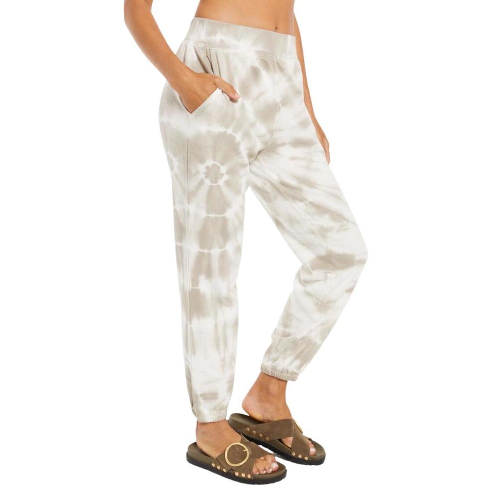 NEW Z SUPPLY emery spiral tie-dye jogger in taupe - Picture 2 of 4